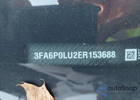 2014 Ford Fusion Hybrid Se из США, поврежденный, VIN 3FA6P0LU2ER153688